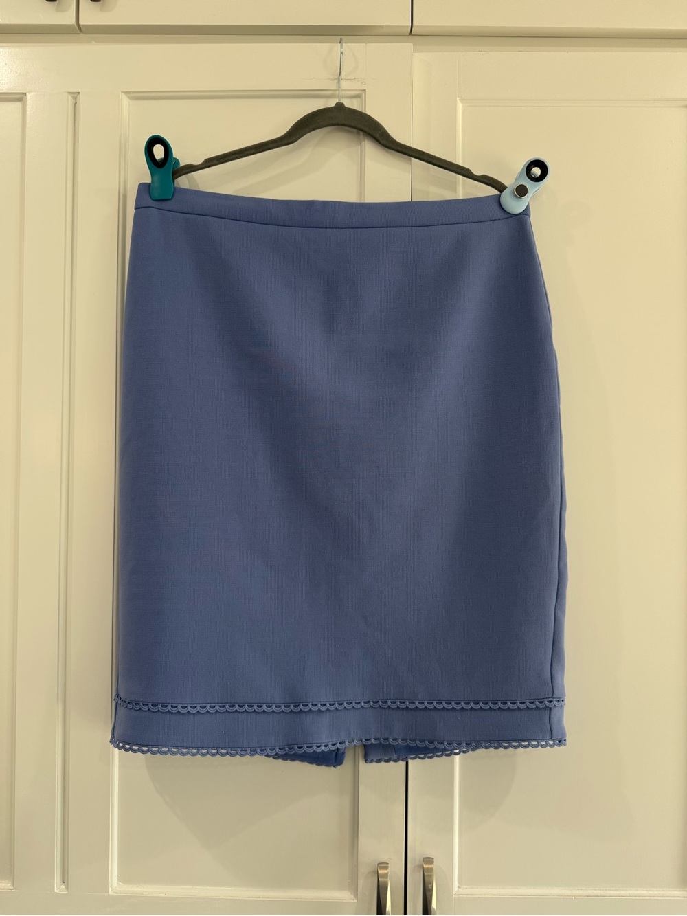 Ann Taylor Periwinkle Purple/Blue Straight Skirt